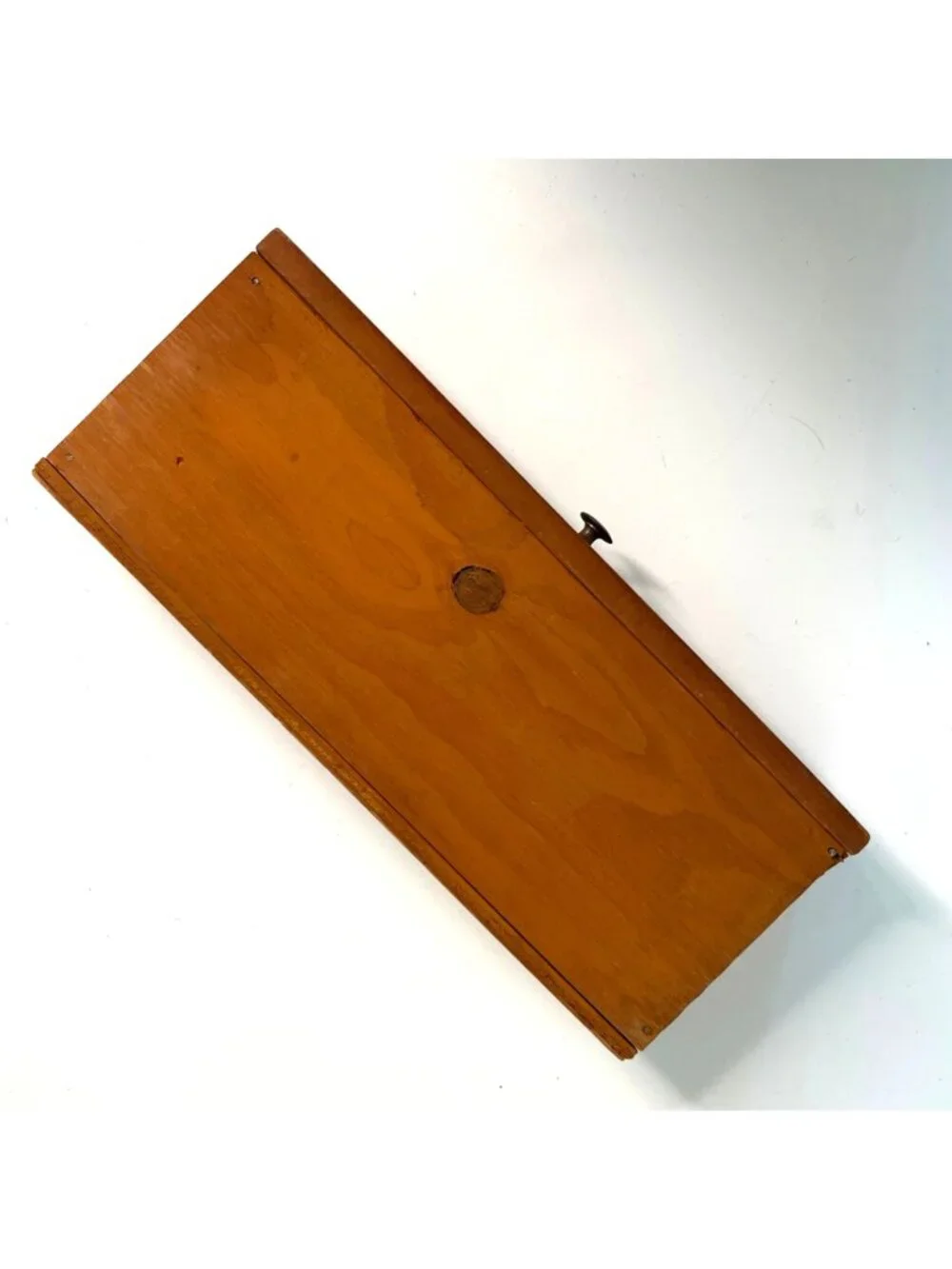 Vintage Handcrafted Wood Wall Organizer Shelf Rack with Drawer 19